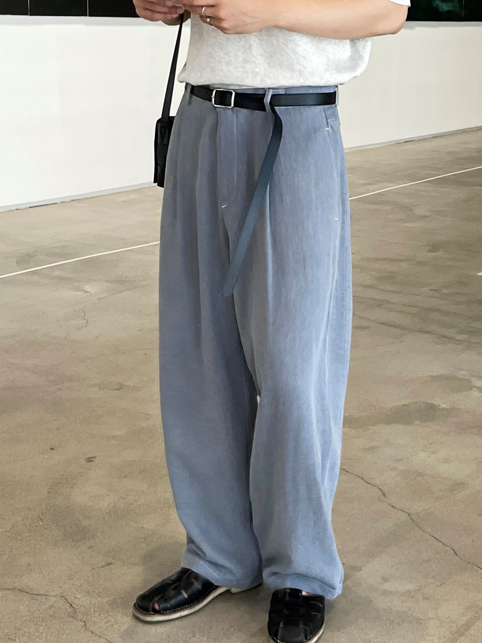 Latch linen tapered pants